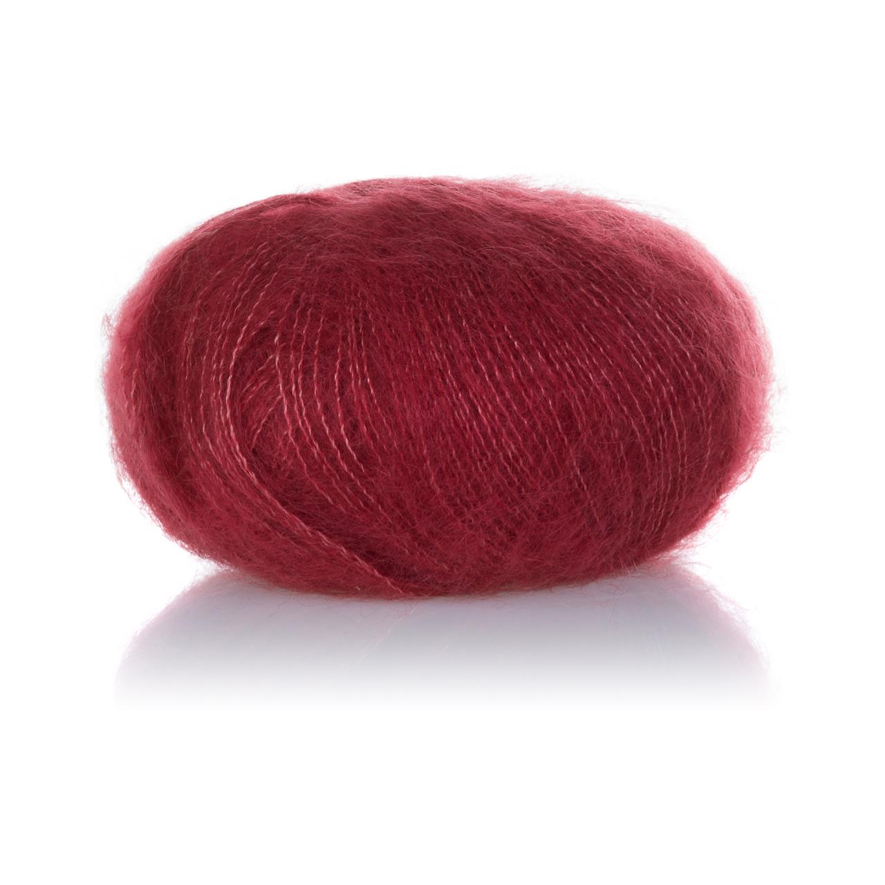 Kid Mohair Seide KMS11 Dunkelrot