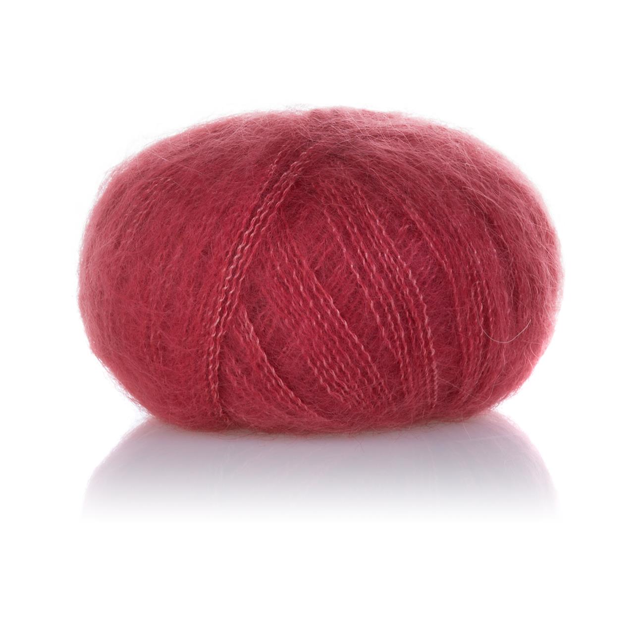 Kid Mohair Seide KMS12 Hellrot
