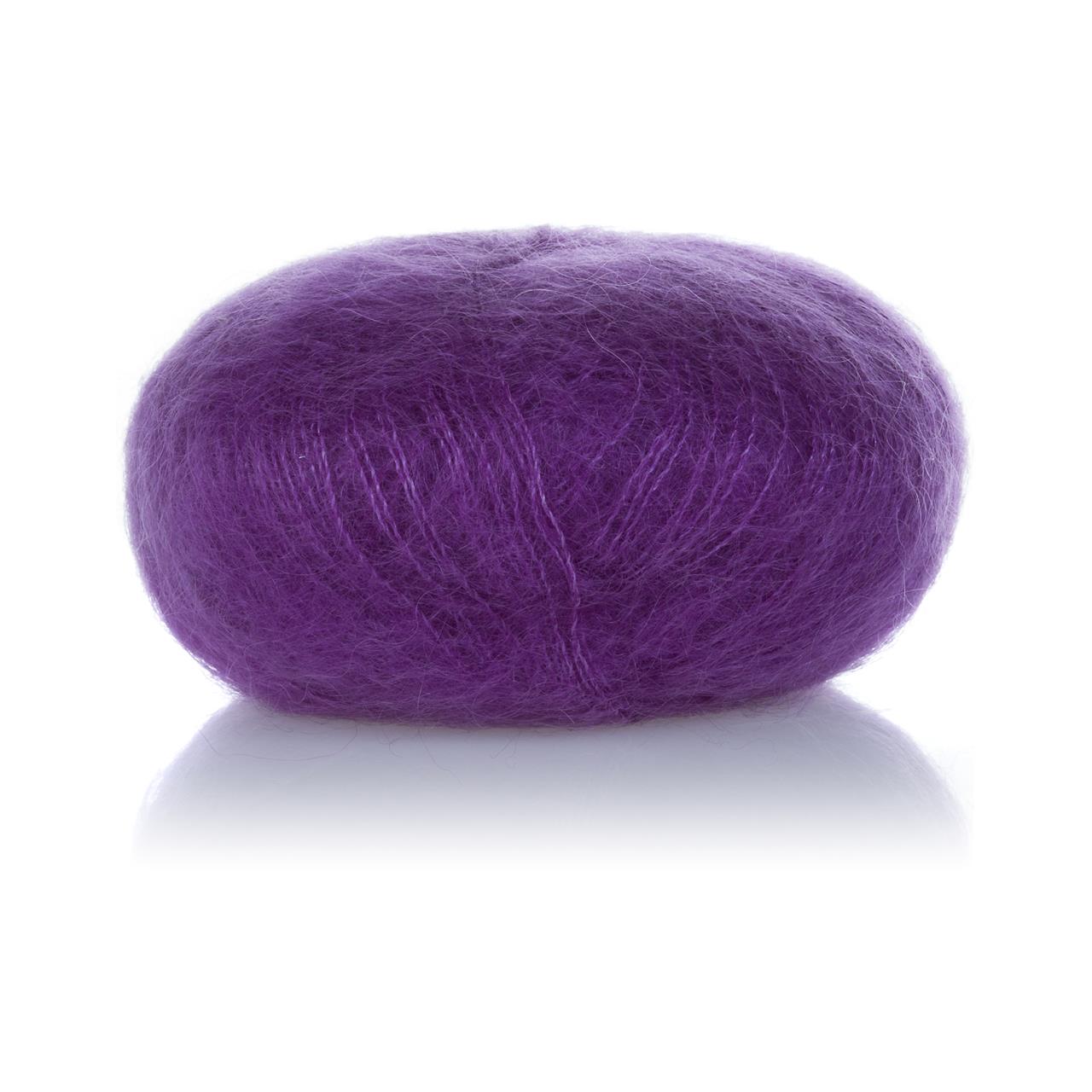 Kid Mohair Seide KMS16 Violett
