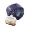 Lungauer Sockenwolle mit Seide 416-20 Blau-Beere