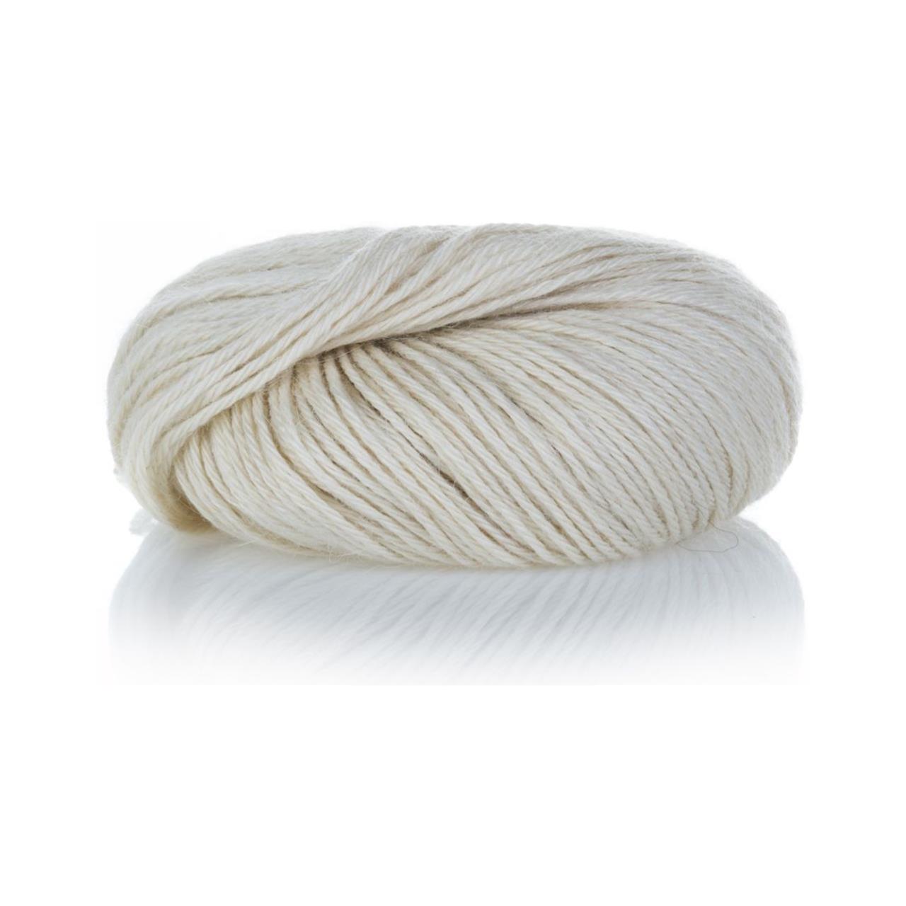 Mohair Lama Seide D801 Creme