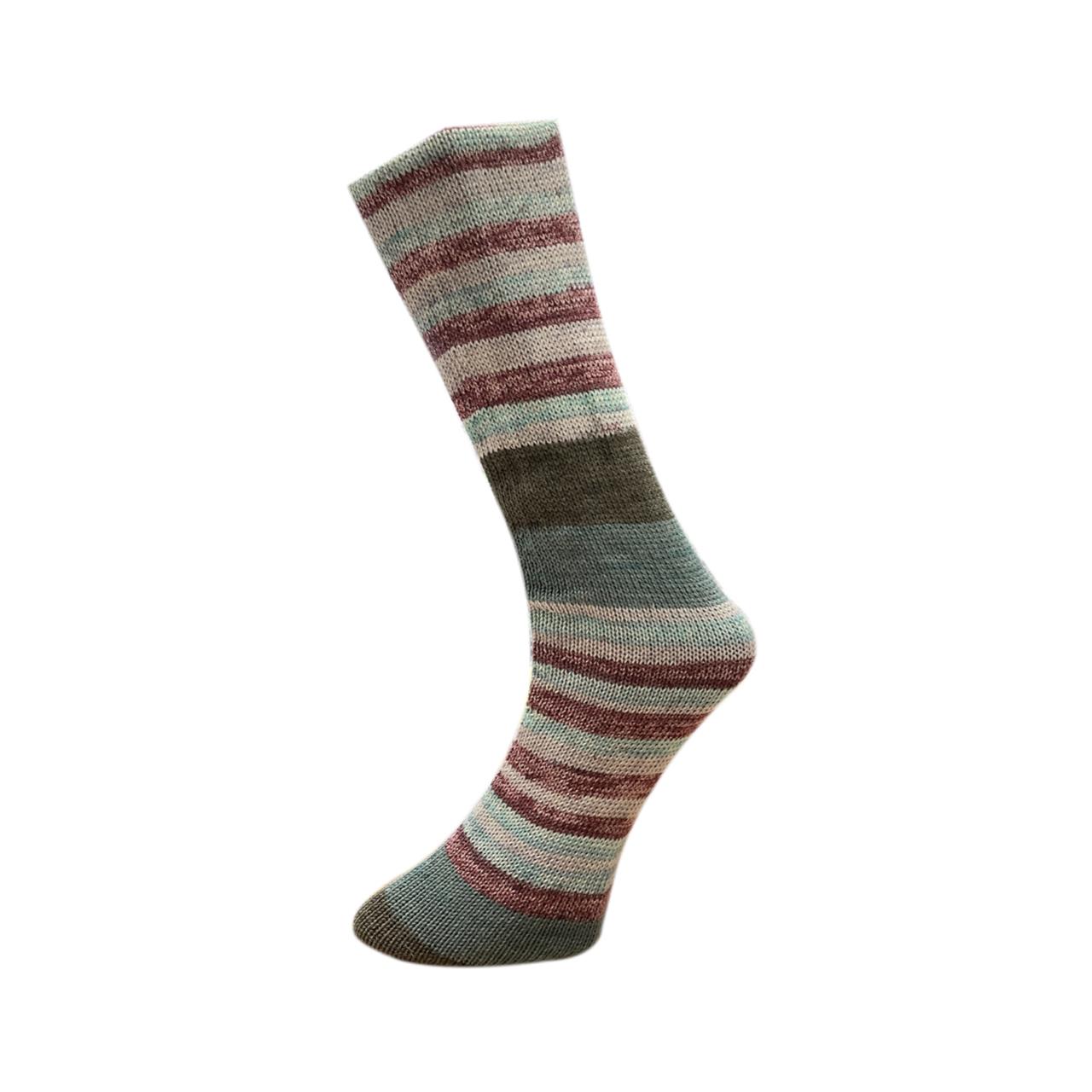 Sockenwolle mit Seide 4Fach 618-23