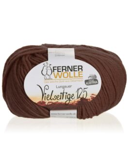 <span class="yarn-title">Vielseitige 125</span> <span class="yarn-color">L26 Dunkelbraun Melange</span>