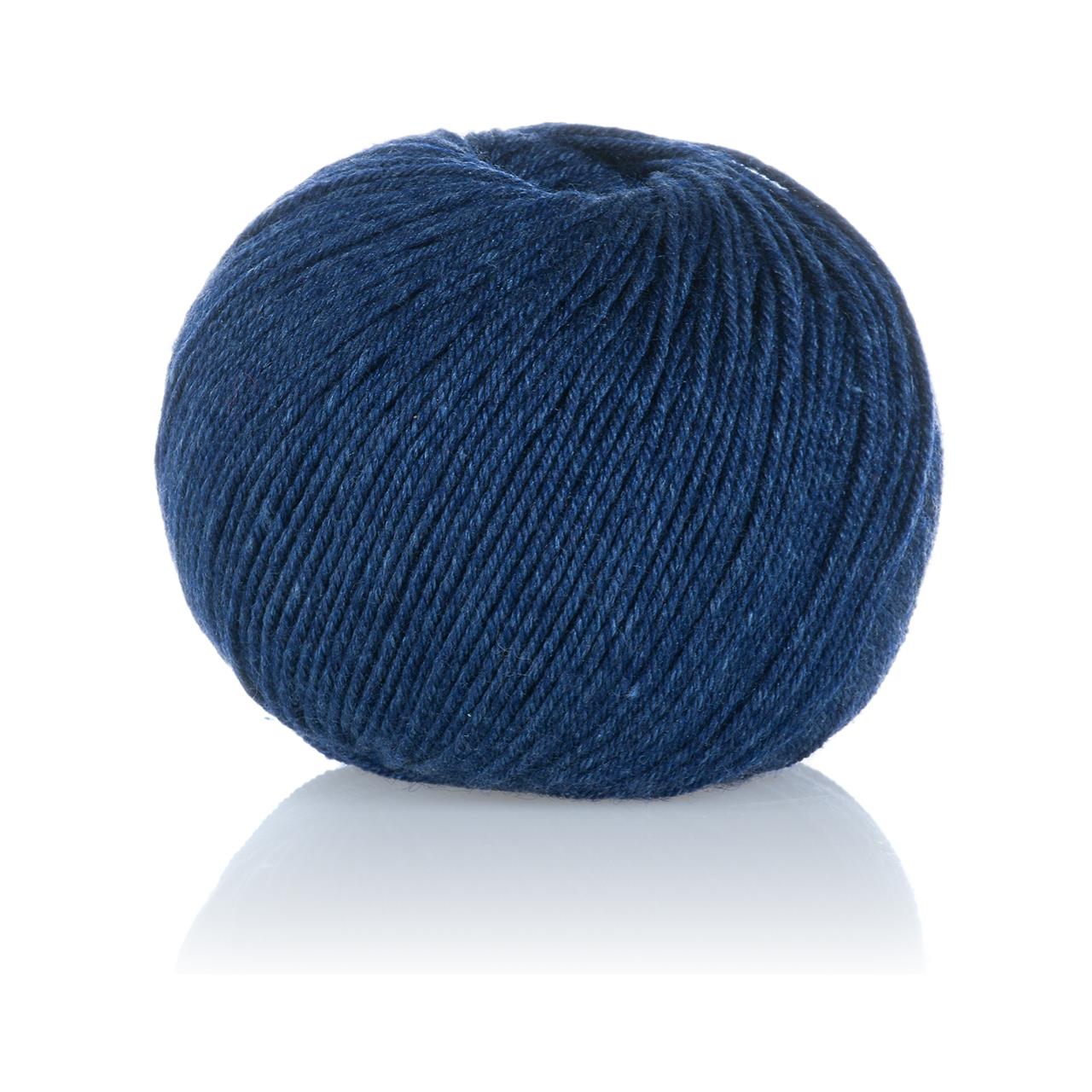 Vielseitige Merino Seide V910 Marine