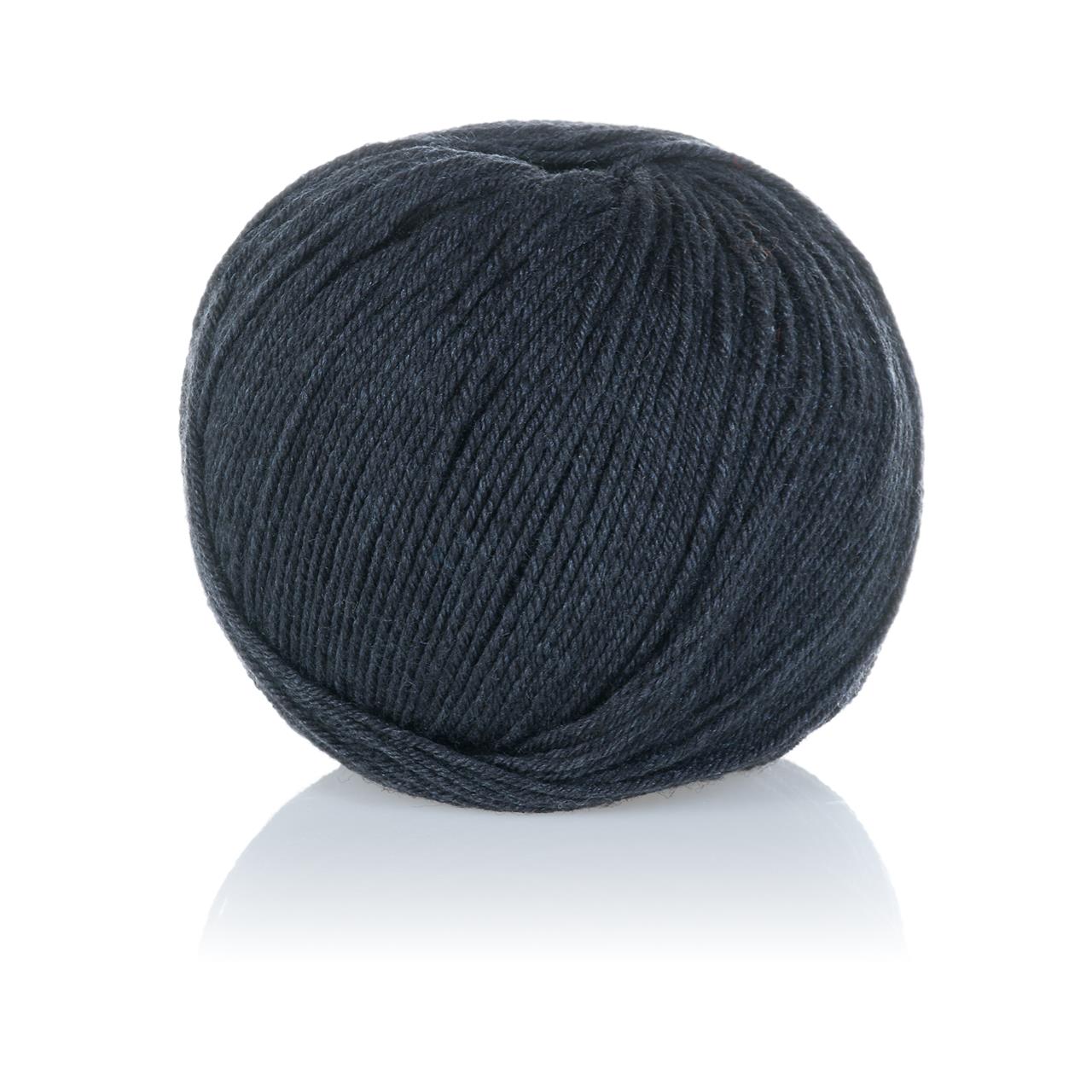 Vielseitige Merino Seide V917 Schwarz