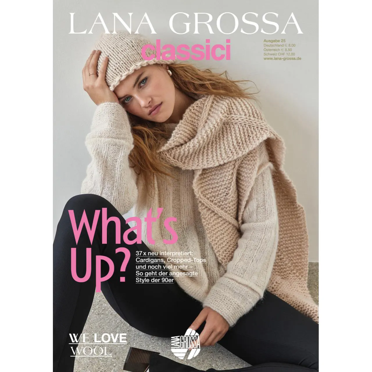 Lana Grossa Magazin Classici No. 25 Herbst/Winter 2023/24 mit vielen tollen Modellen bei Wolle & Schönes