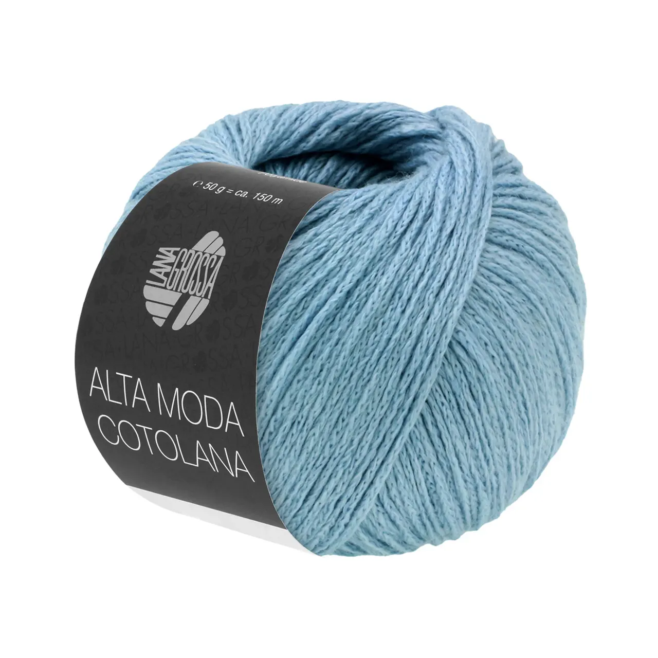 Alta Moda Cotolana 63 Mintblau von Lana Grossa. Edles Kettengarn aus Merino und Pima Baumwolle