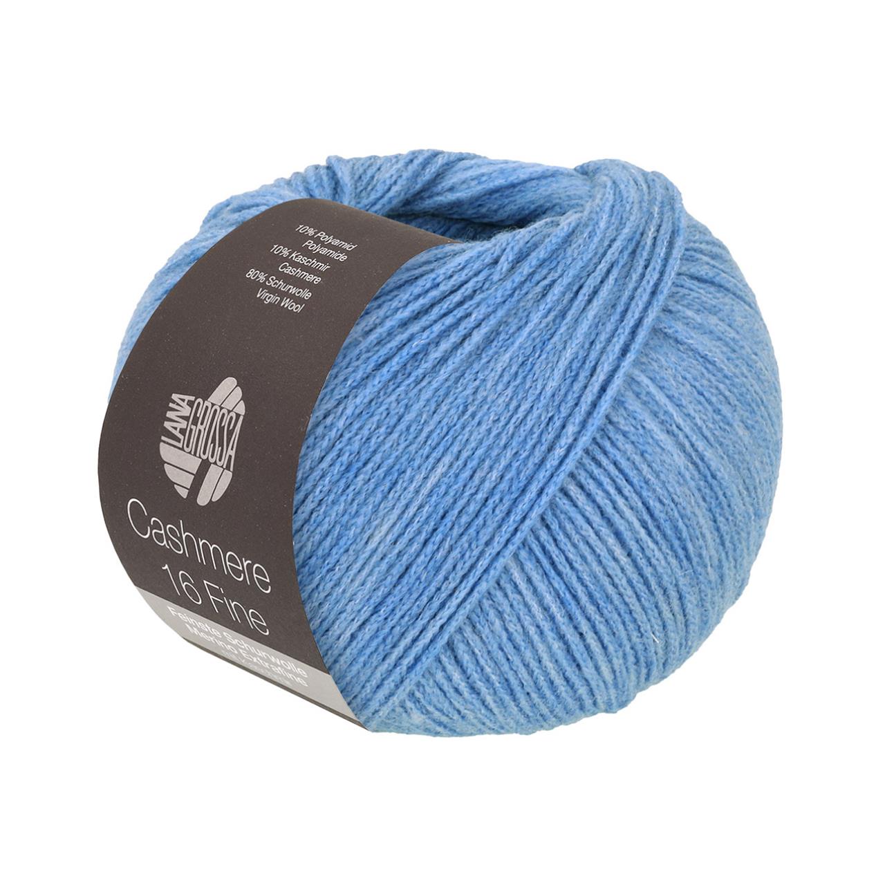 Cashmere 16 Fine 52 Himmelblau