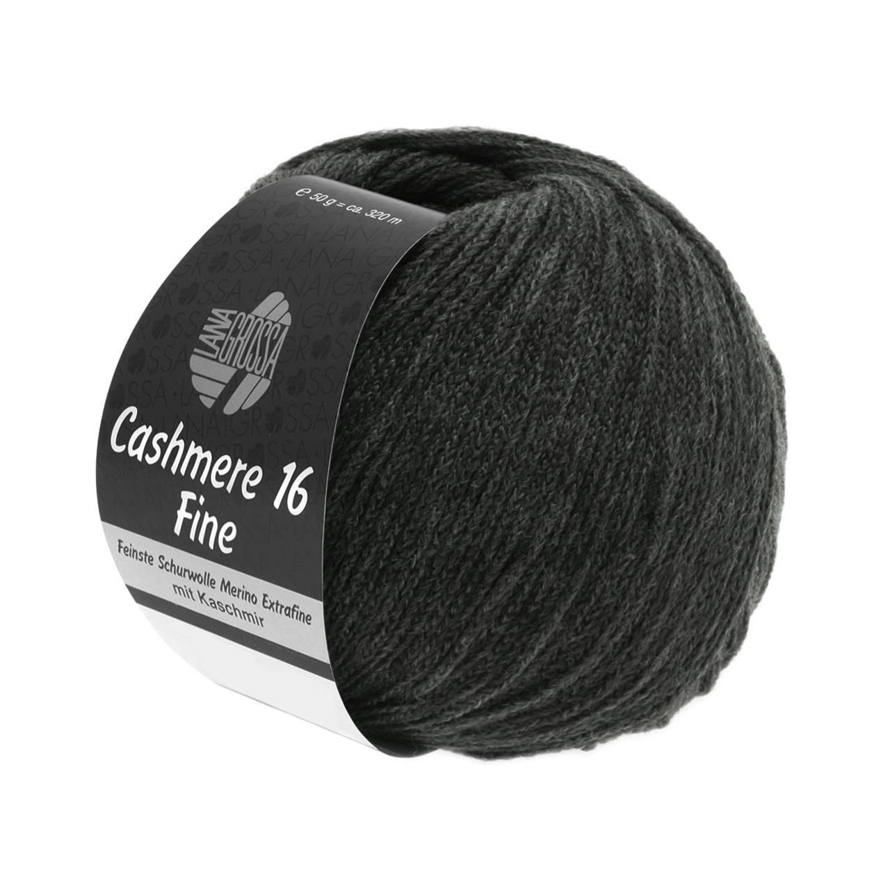 Cashmere 16 Fine 17 Anthrazit