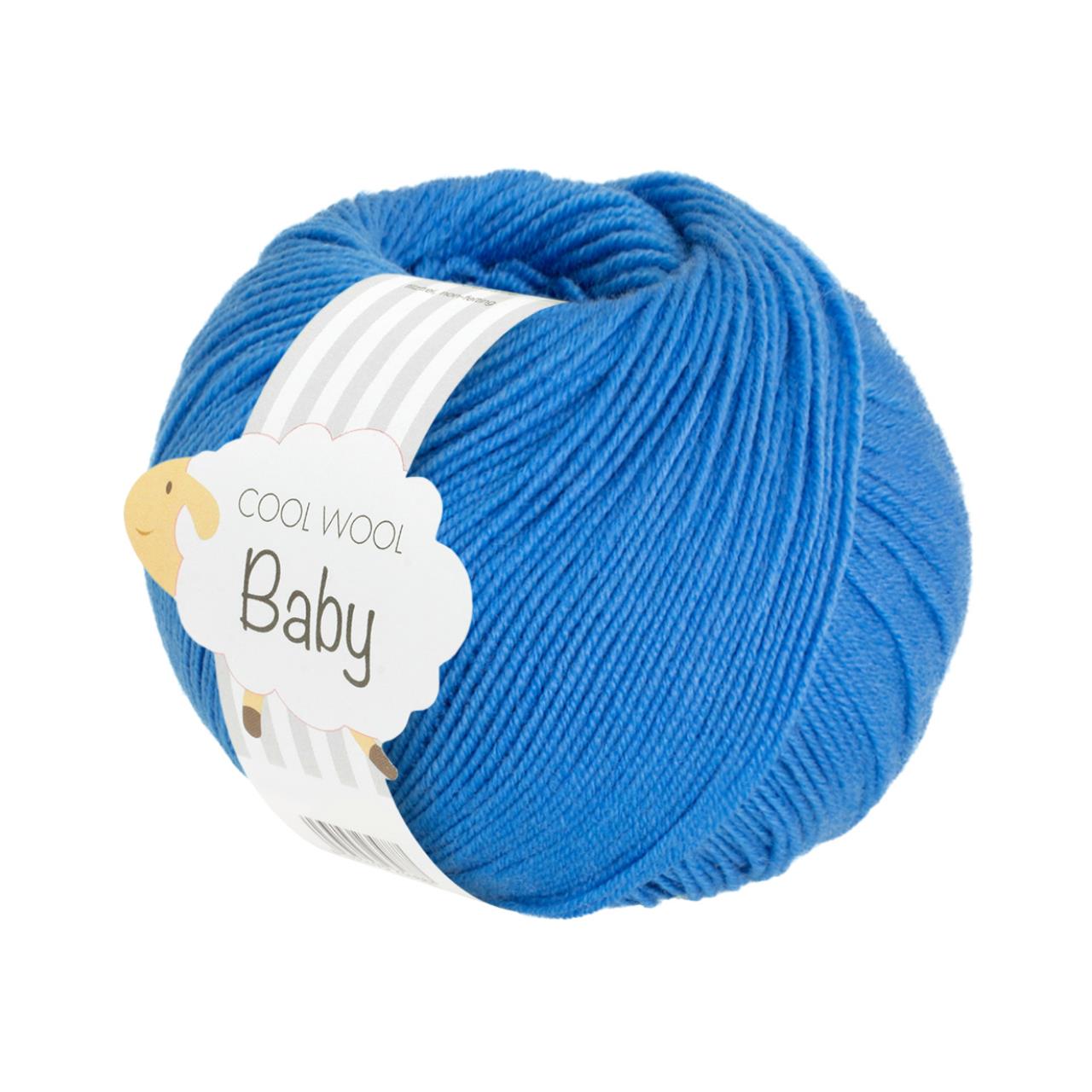 Cool Wool Baby Uni 322 Kornblumenblau