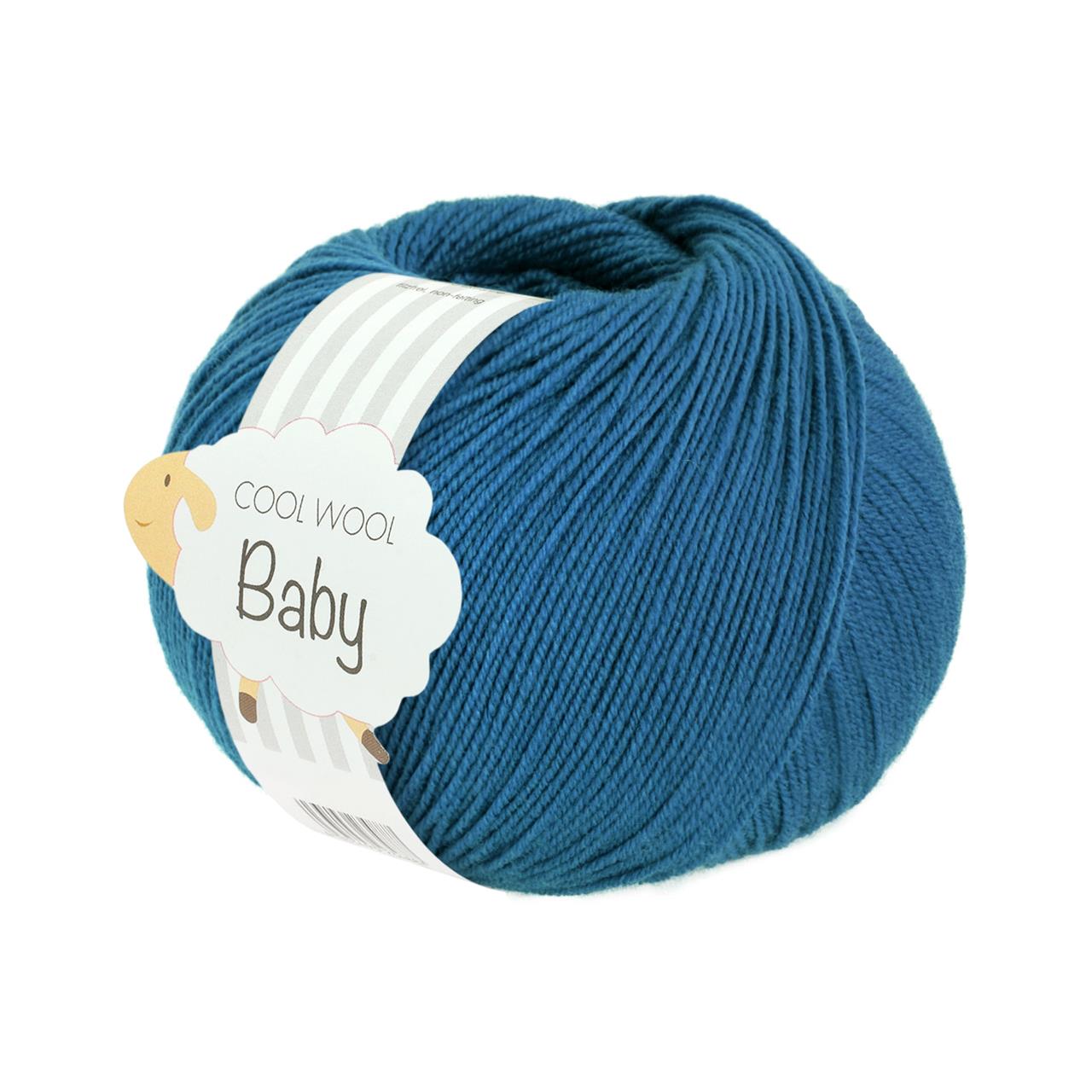 Cool Wool Baby Uni 326 Petrolblau