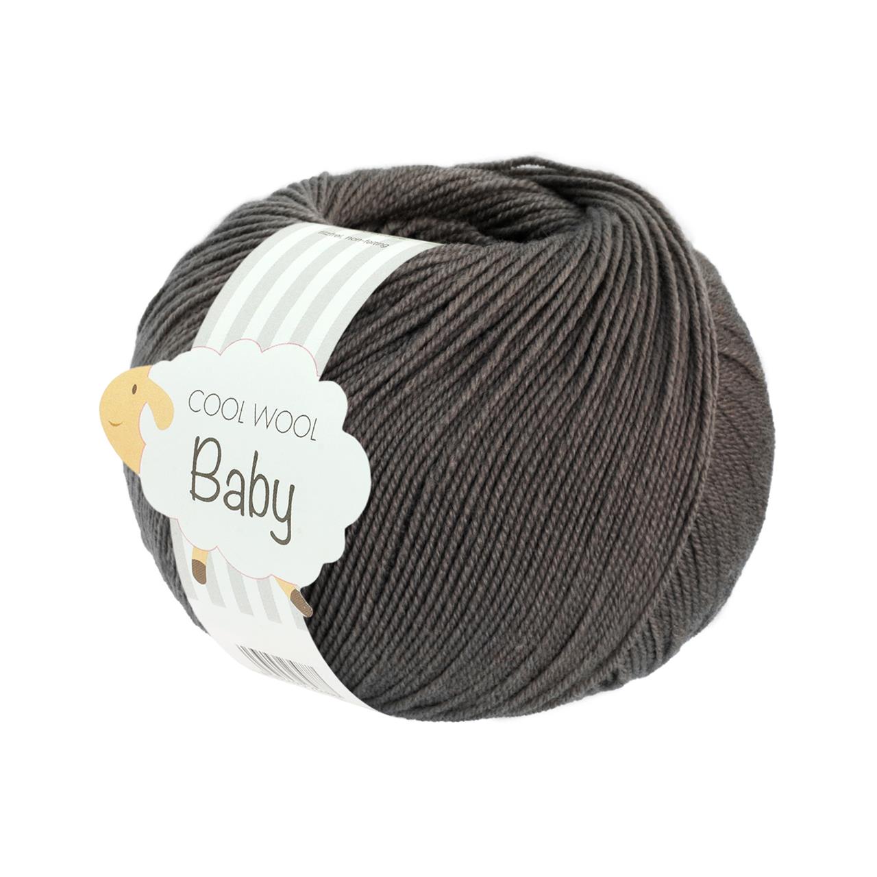 Cool Wool Baby Uni 334 Dunkelgrau Meliert