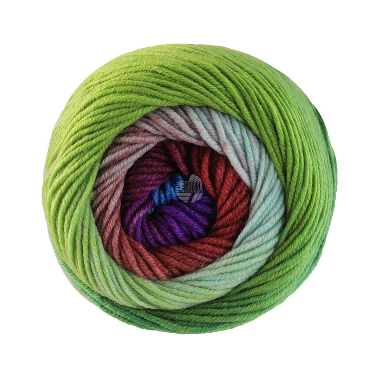 Cool Wool Big Color 4032 Terrakotta/Braun/Violett/Blau/Türkis/Grün/Limette/Pastellgrün