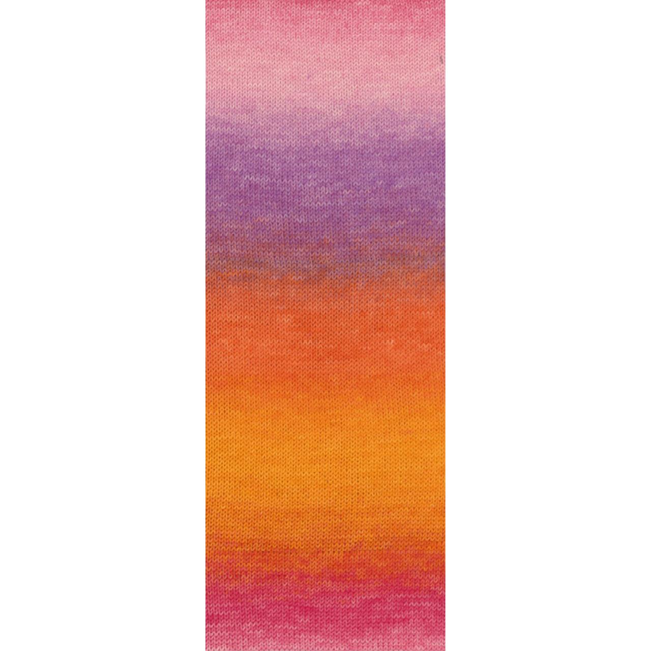 Cool Wool Big Color 4039 Pink/Orange/Sandgelb/Rost/Graulila