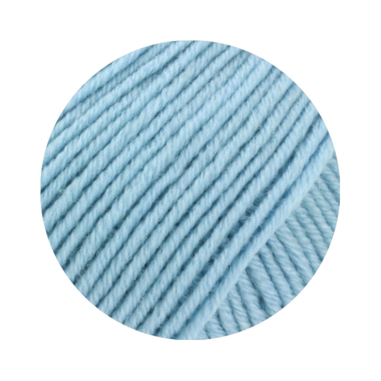 Cool Wool Big Mélange 1620 Hellblau Meliert
