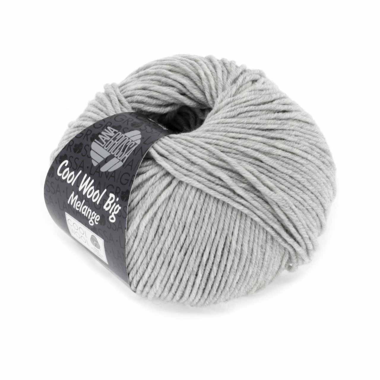Cool Wool Big Mélange 616 Hellgrau meliert