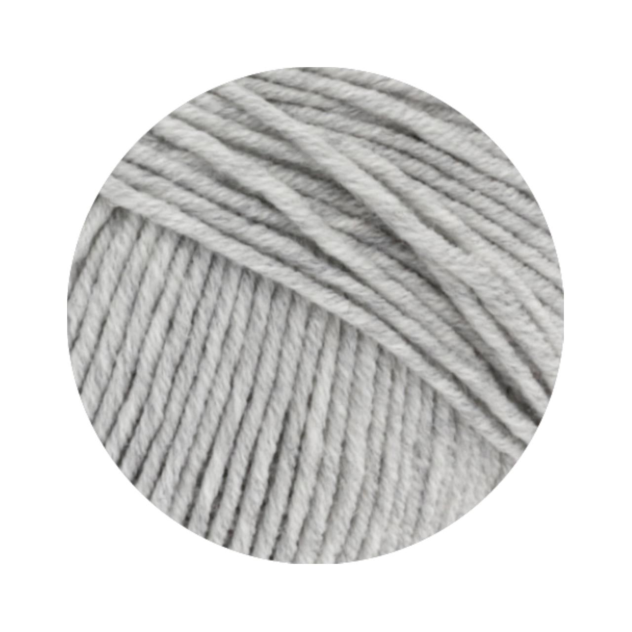 Cool Wool Big Mélange 616 Hellgrau meliert