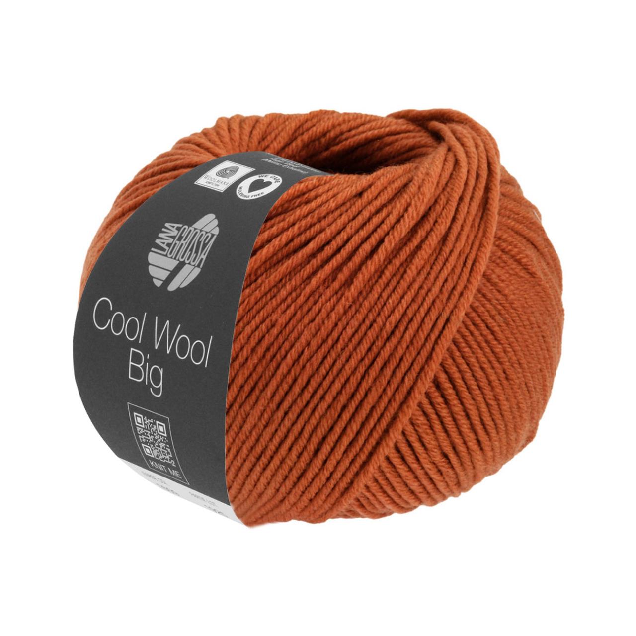 Cool Wool Big Mélange 1608 Rotorange meliert