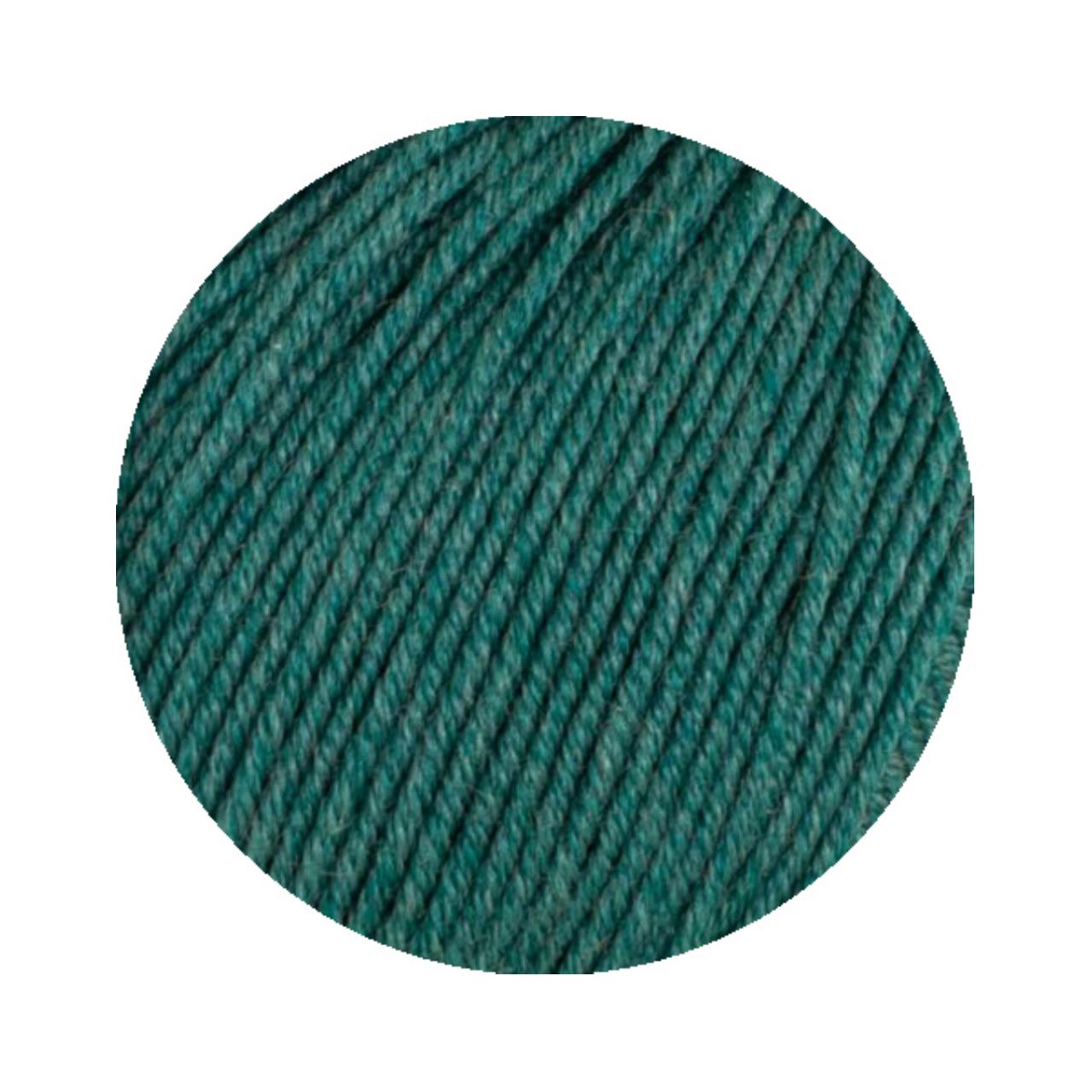Cool Wool Mélange 1425 Dunkelgrün Meliert