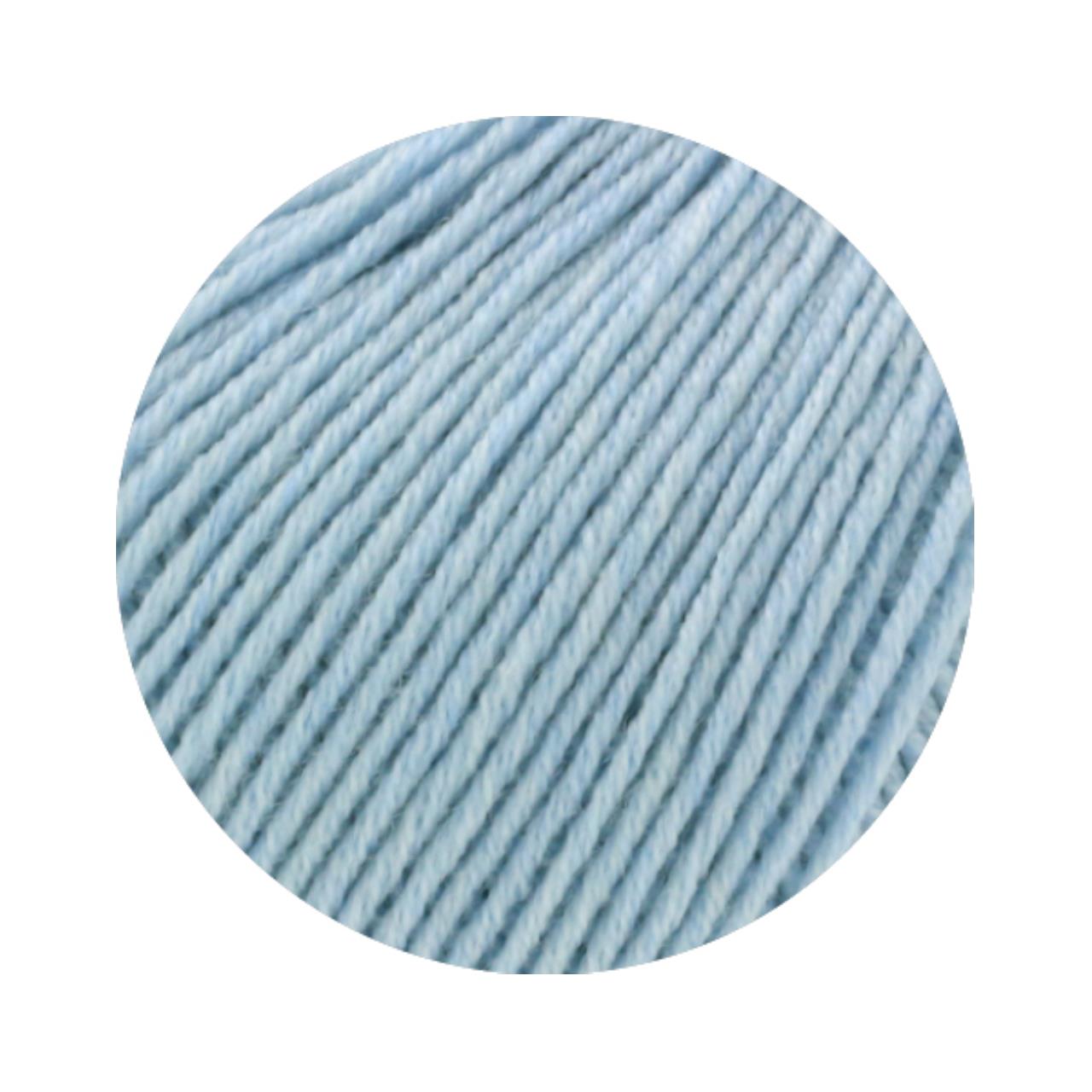 Cool Wool Mélange 1420 Hellblau meliert