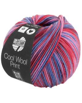 <span class="yarn-title">Cool Wool Print</span> <span class="yarn-color">836 Tomate/<wbr>Fliederrosa/<wbr>Tauben-/<wbr>Veilchenblau/<wbr>Wein-/<wbr>Dunkelrot</span>