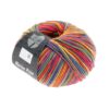 Cool Wool Print 703 Lila/Grün/Himbeer/Orange/Gelb/Blau