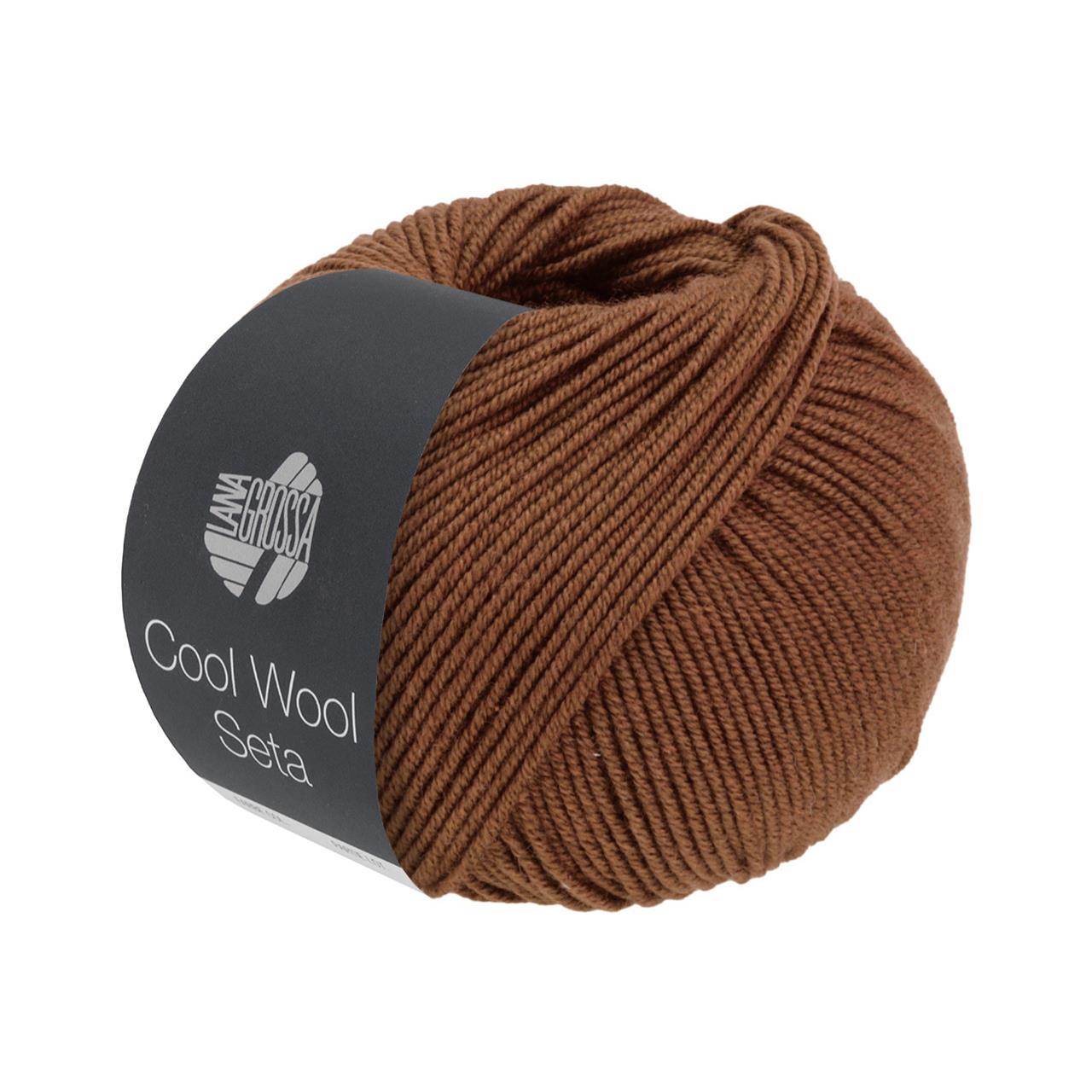 Cool Wool Seta 24 Schokobraun