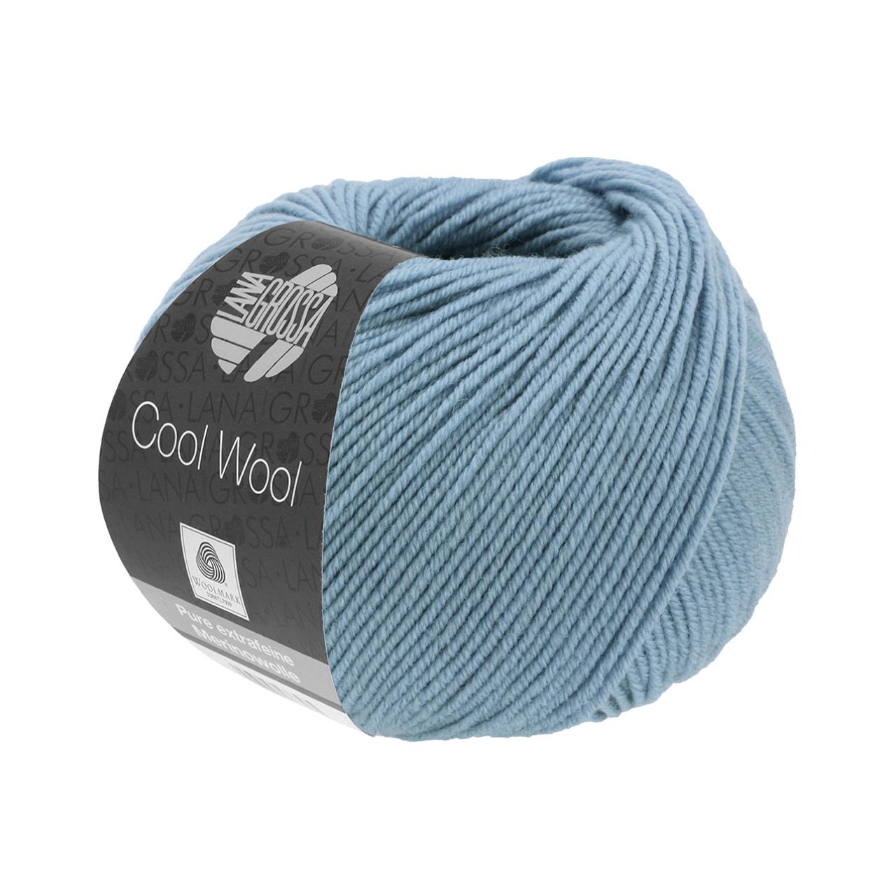 Cool Wool Uni 2102 Graublau