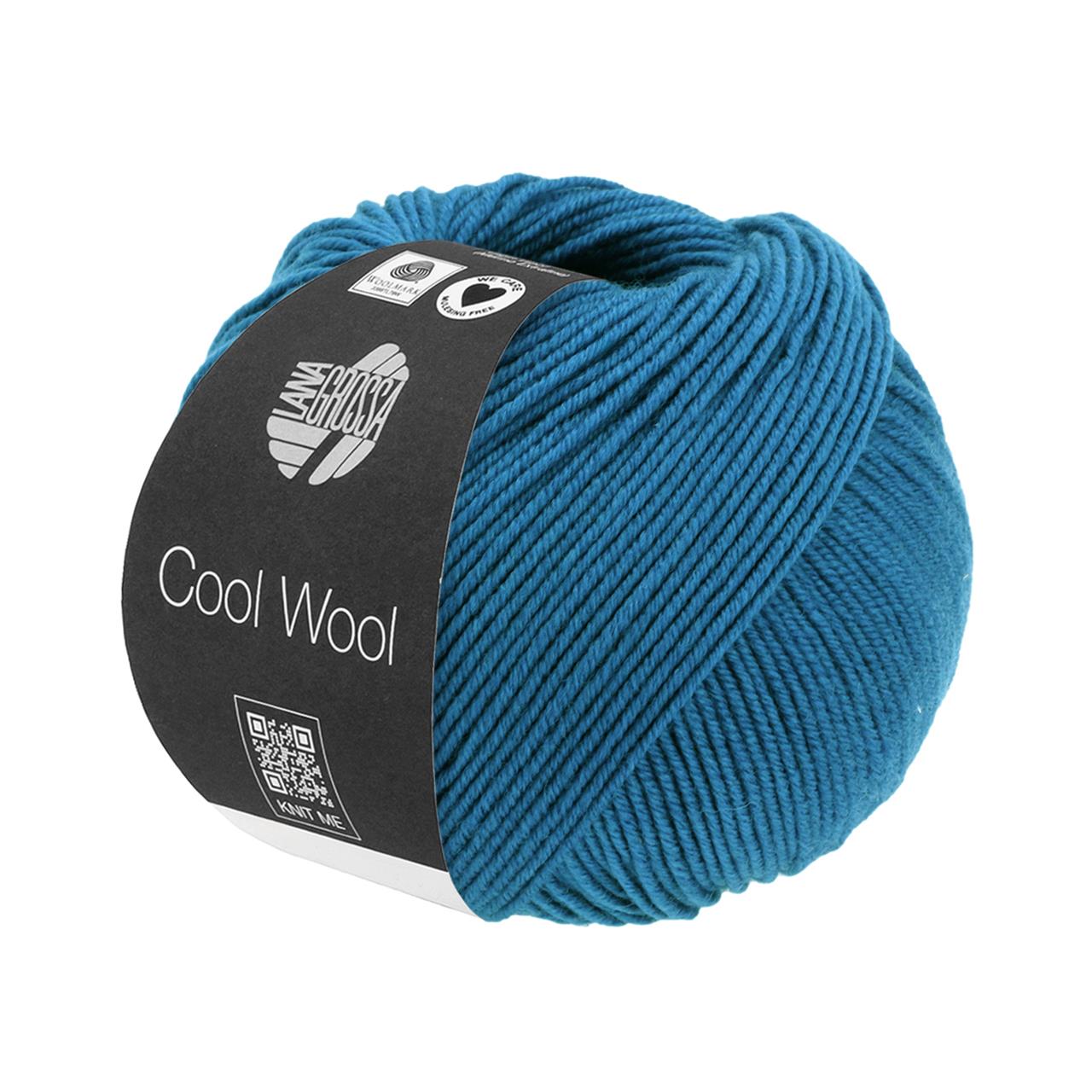 Cool Wool Uni 2108 Petrolblau