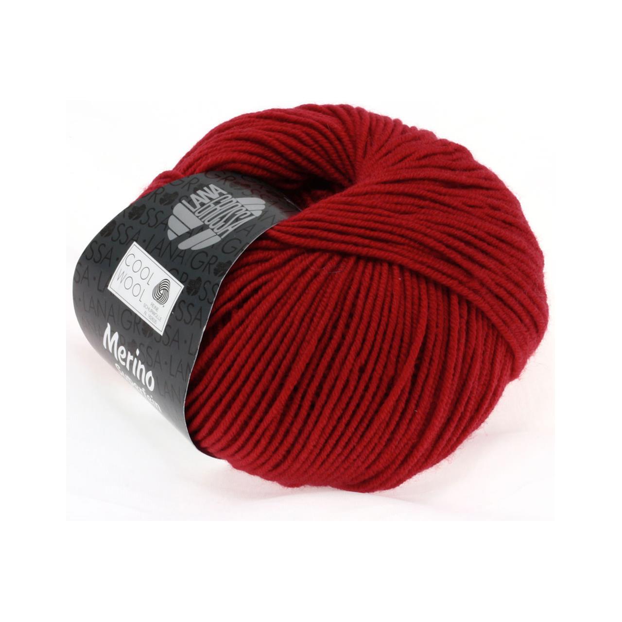 Cool Wool Uni 514 Dunkelrot