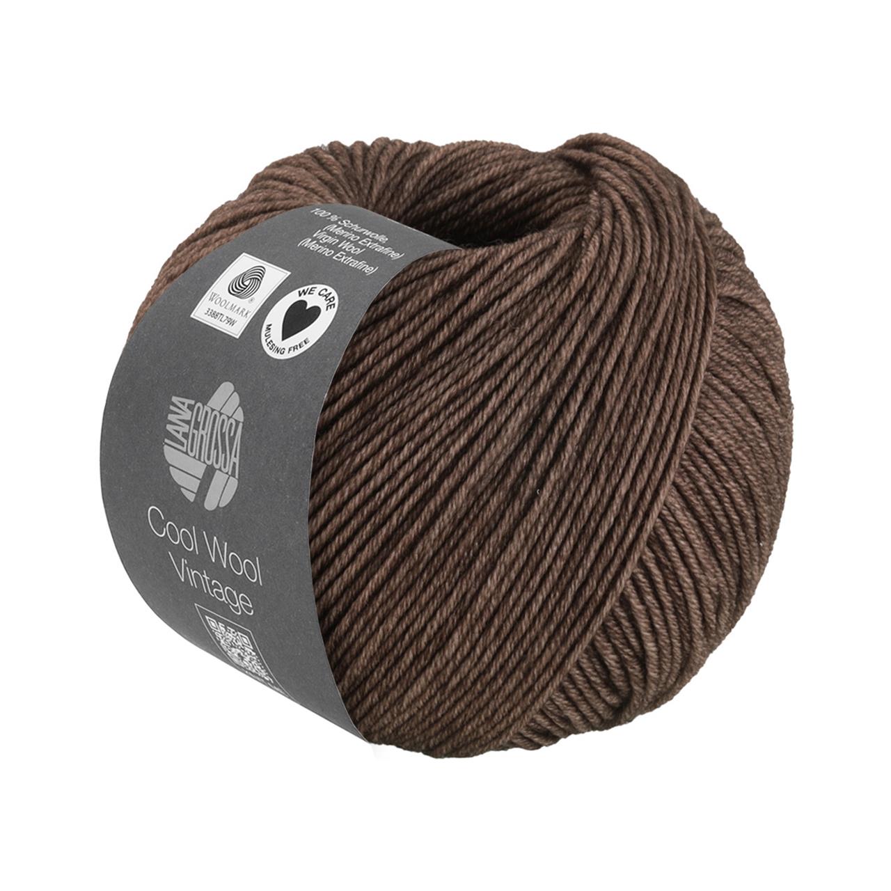 Cool Wool Vintage 7384 Dunkelbraun