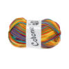 Cotone Print 306 Gelb/Orange/Türkis/Grün/Koralle/Violett