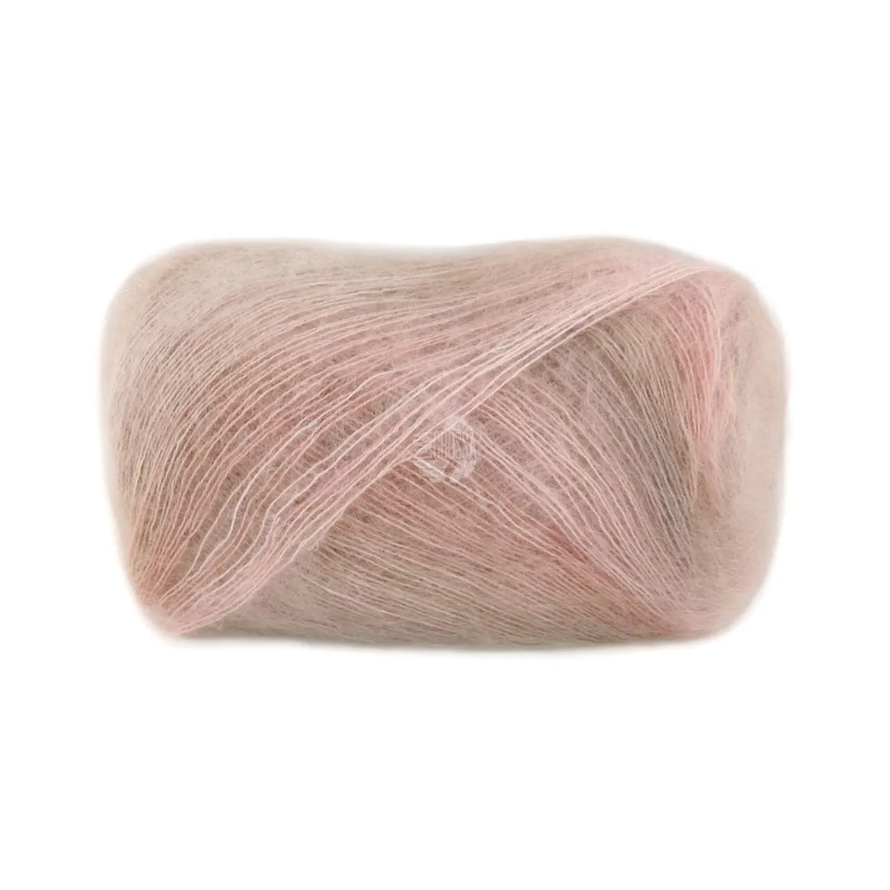 Cottonhair 105 Mauve/Rosa/Zartrosé/Beige/Taupe von Lana Grossa. Feines Lace-Garn aus Superkid Mohair mit Baumwolle á