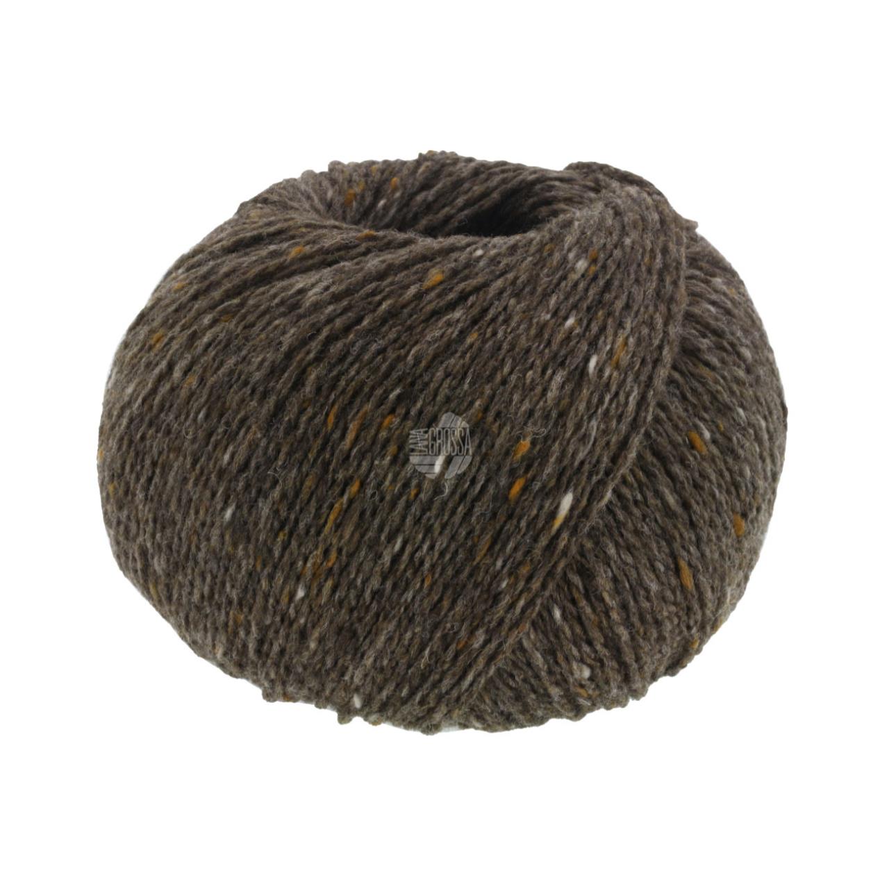 Country Tweed Fine 103 Graubraun meliert