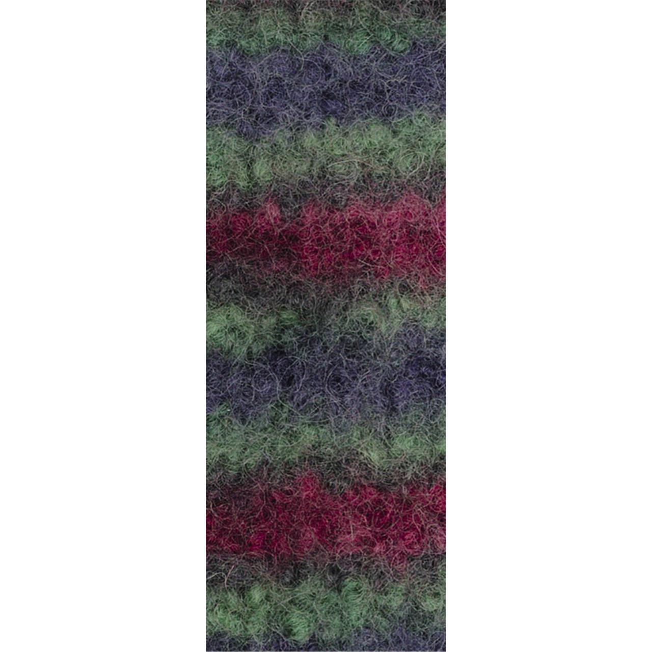 Feltro Print 363 Bordeaux/Grün/Blauviolett/Schiefer