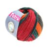 Feltro Print 375 Weinrot/Orange/Petrol/Anthrazit