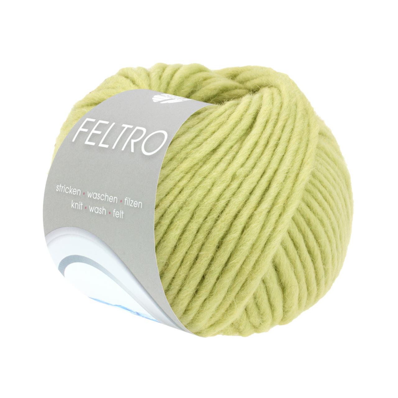 Feltro Uni 114 Frisches Gelbgrün