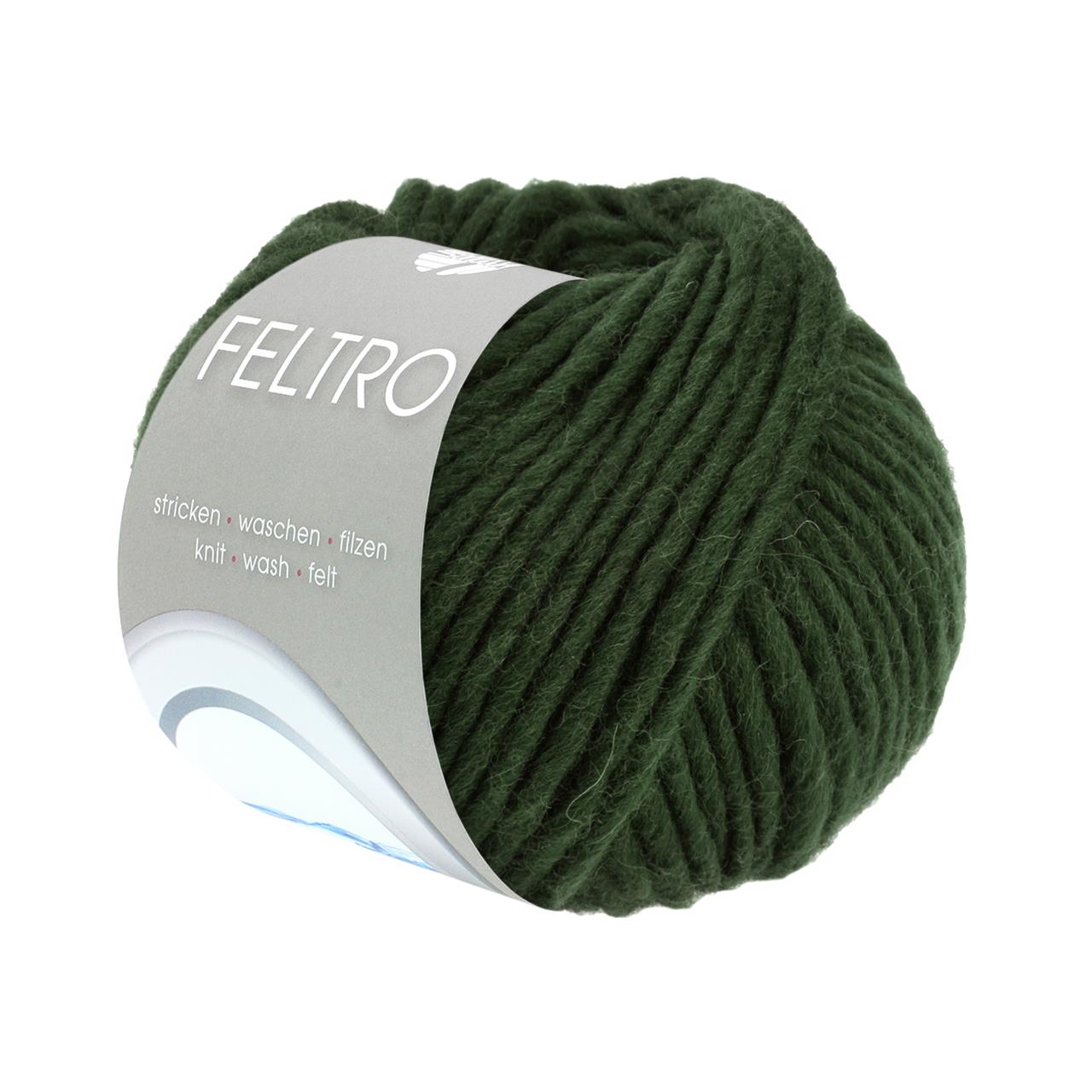 Feltro Uni 119 Waldgrün