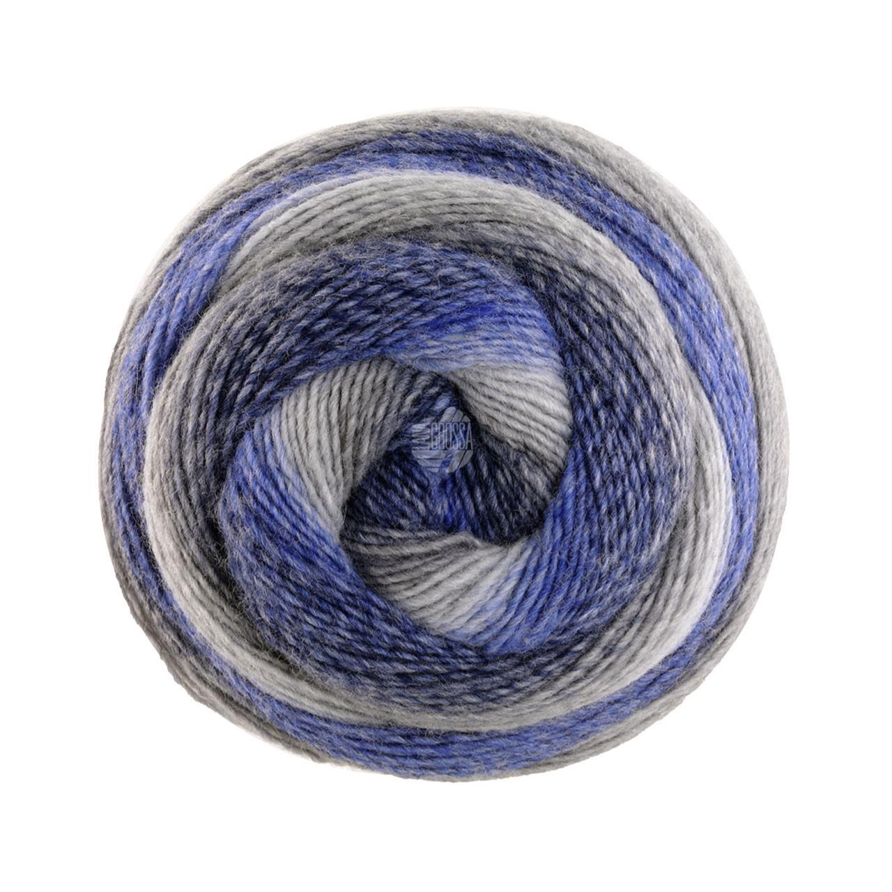 Gomitolo Versione 455 Jeans/Royal/Graublau/Hell-/Mittel-/Dunkelgrau/Schwarzblau