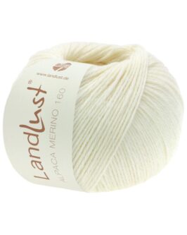 <span class="yarn-title">Landlust Alpaka Merino 160</span> <span class="yarn-color">401 Rohweiß</span>