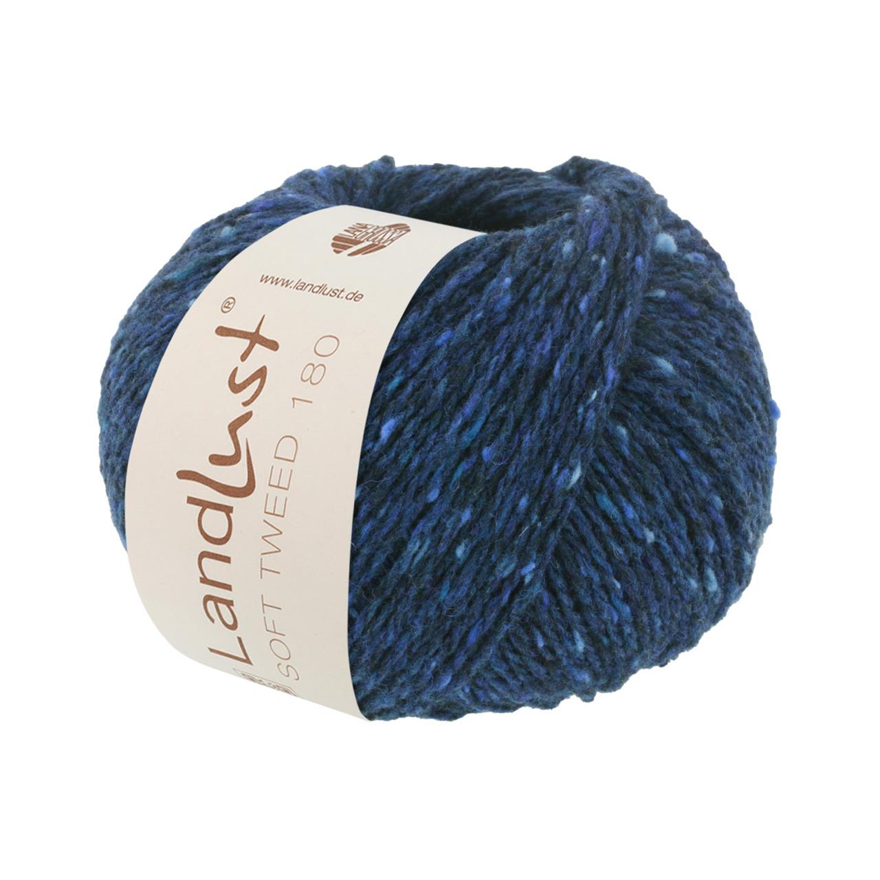 Landlust Soft Tweed 180 114 Dunkelblau Meliert