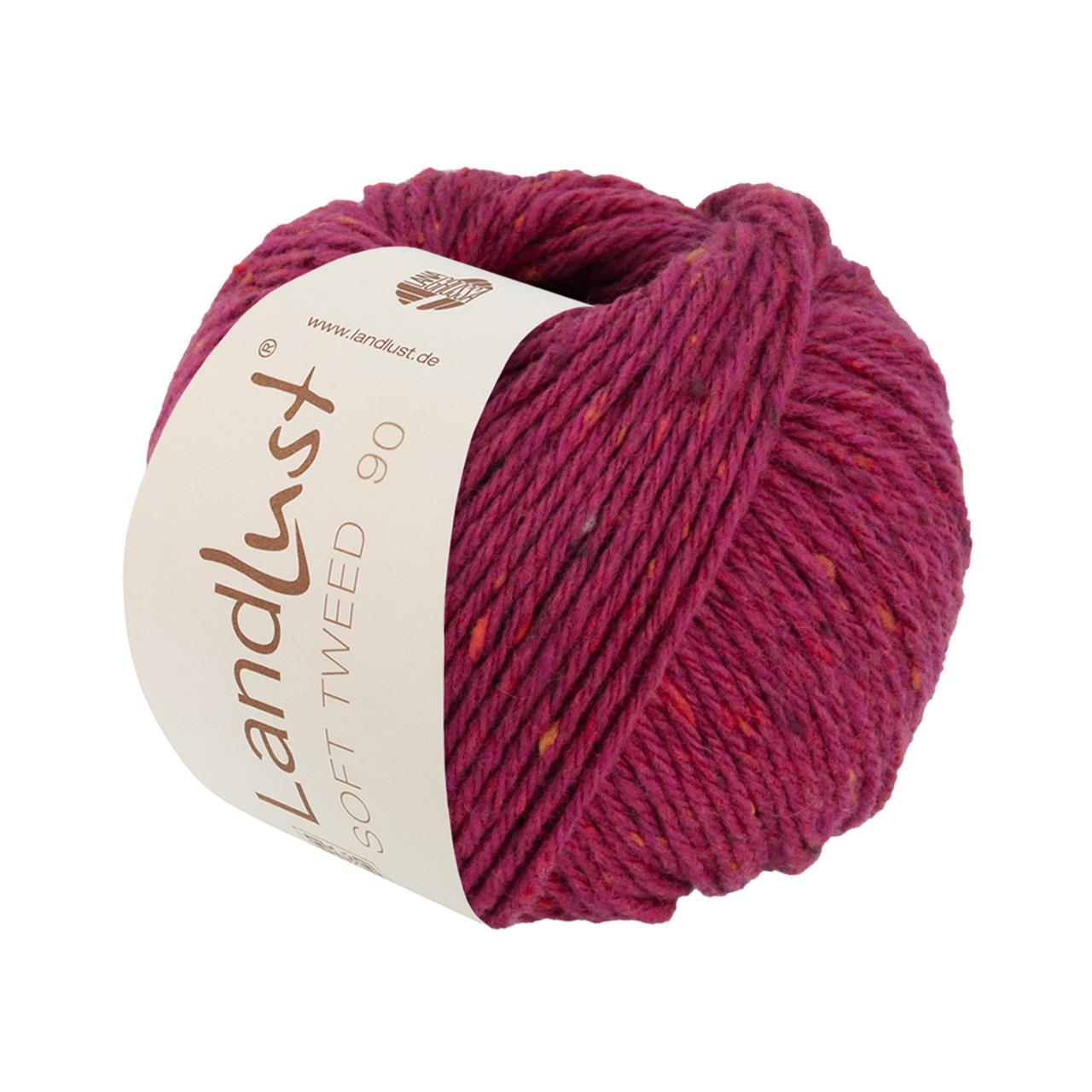 Landlust Soft Tweed 90 19 Pink Meliert