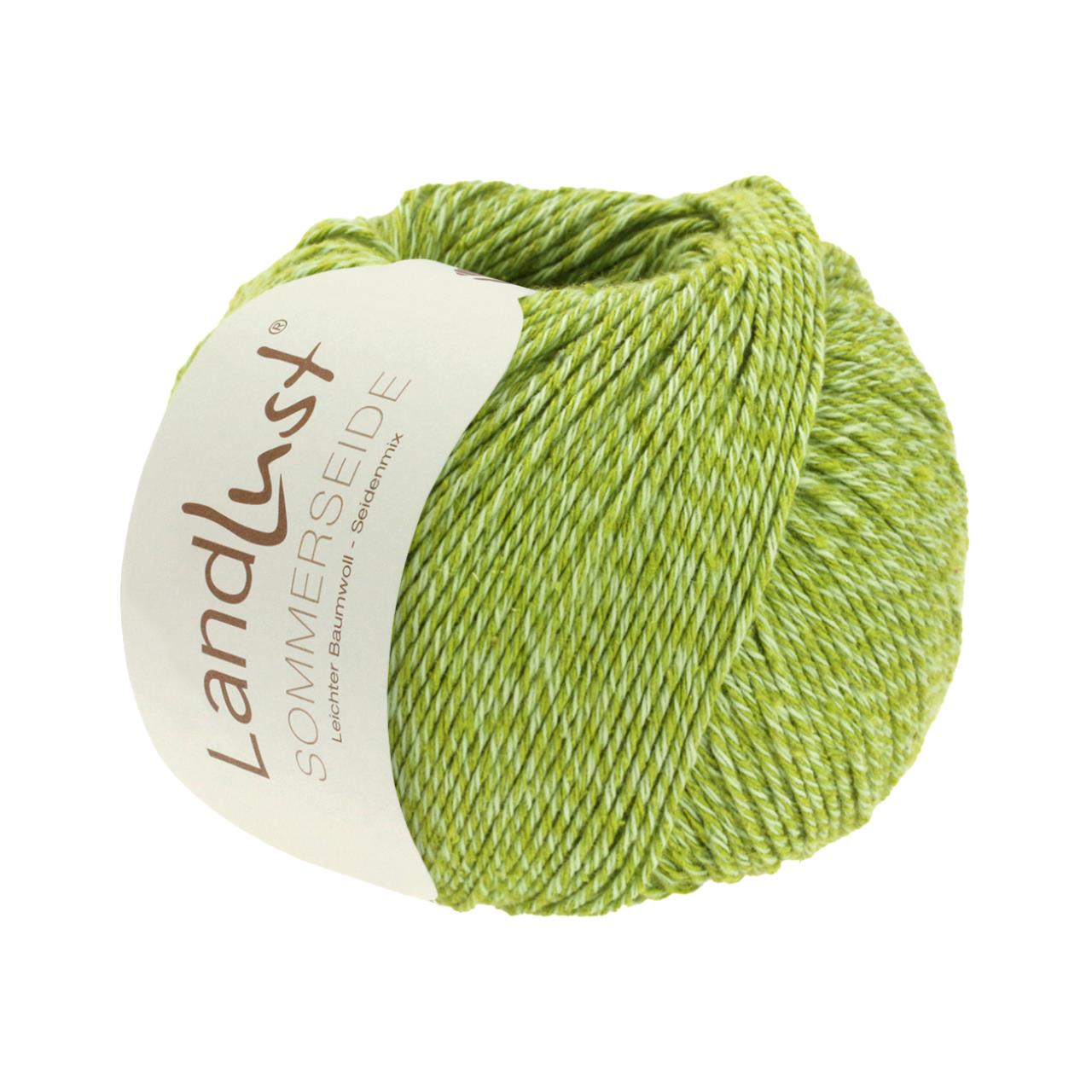 Landlust Sommerseide Uni 50 Limette