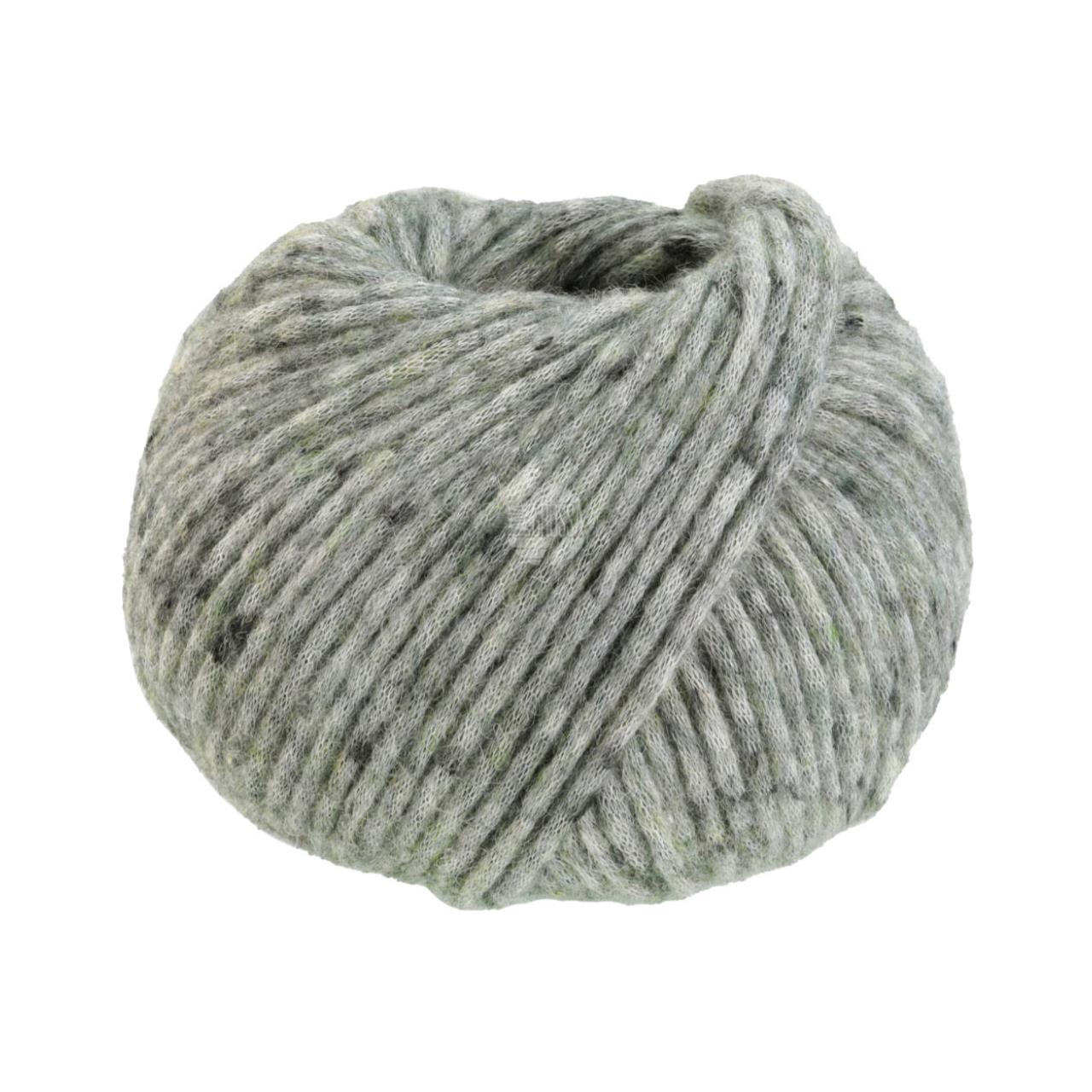 Landlust Winterwolle Tweed 104 Graugrün Gesprenkelt