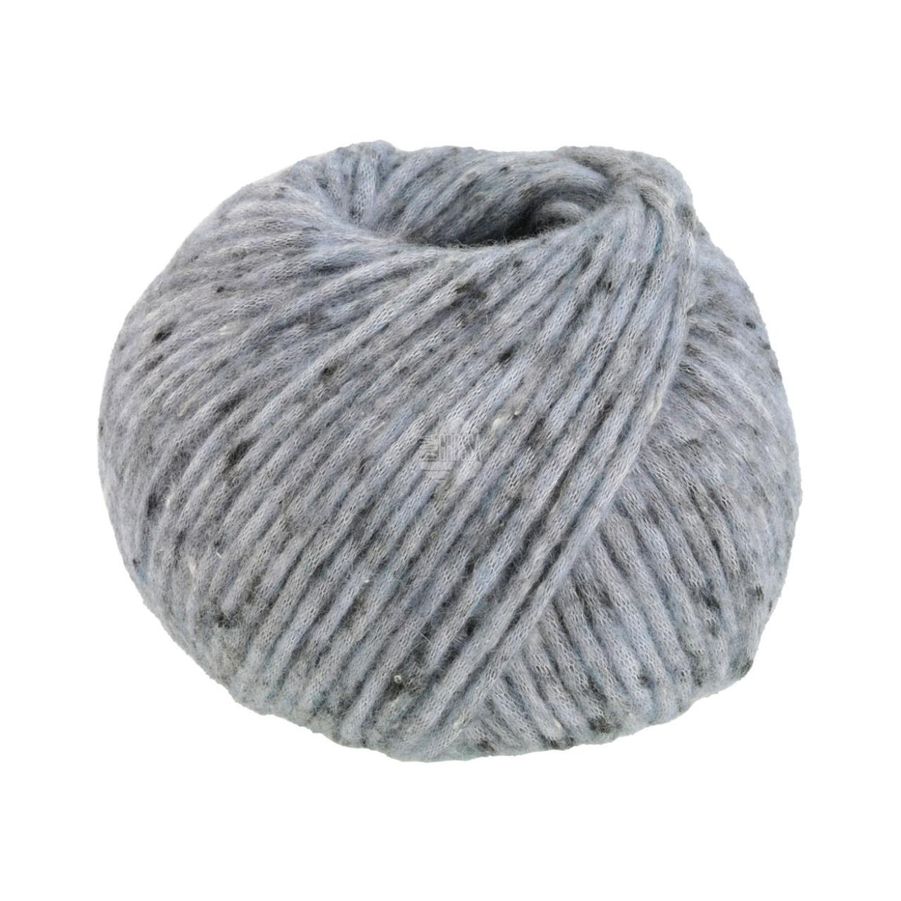 Landlust Winterwolle Tweed 105 Hellblau Gesprenkelt