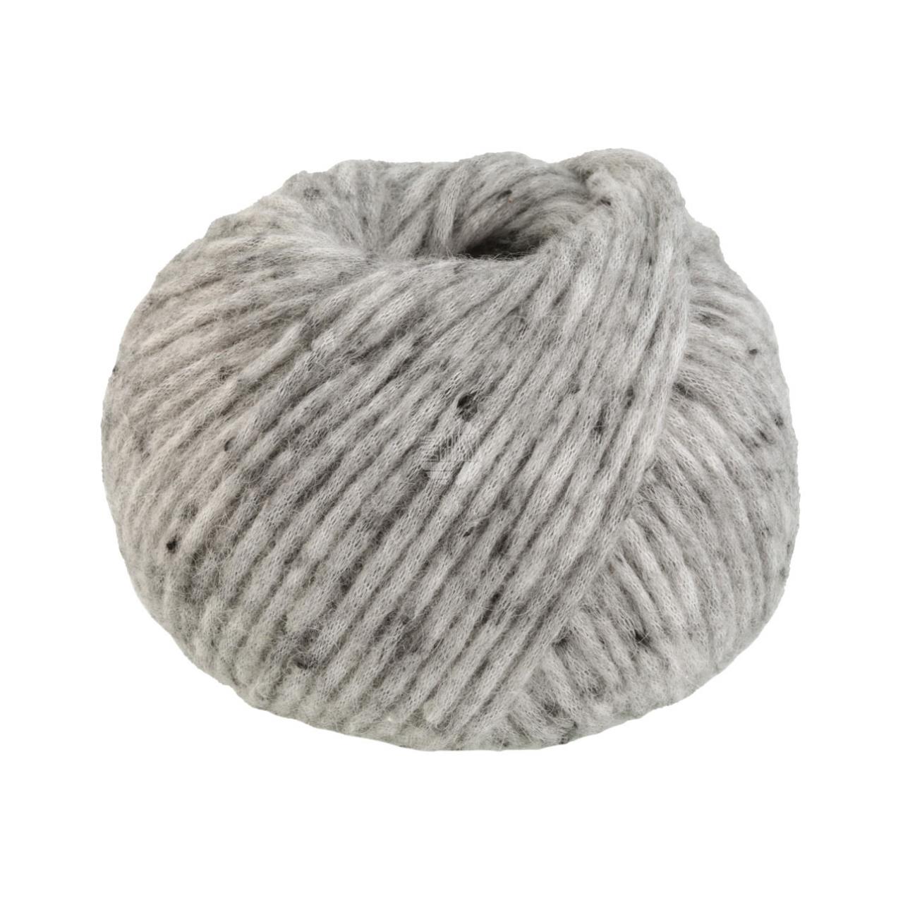 Landlust Winterwolle Tweed 106 Hellgrau Gesprenkelt