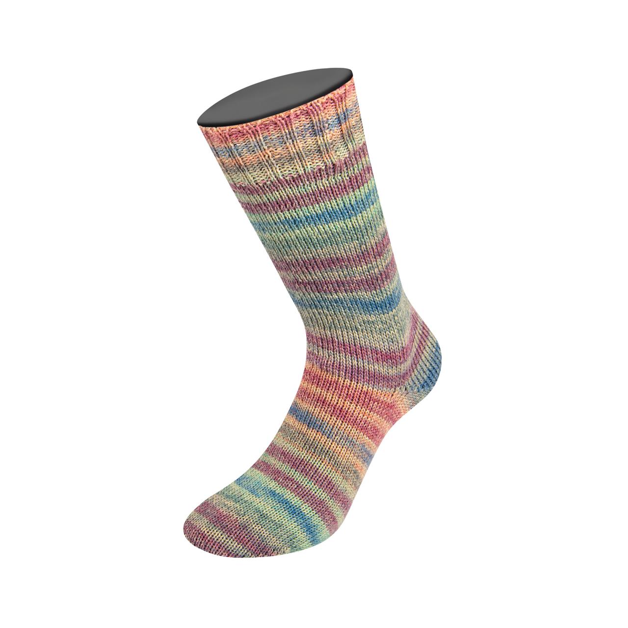 Meilenweit 100 Alpaca Print 2107 Türkis/Jade/Petrol/Mint/Beere/Orange/Türkisblau