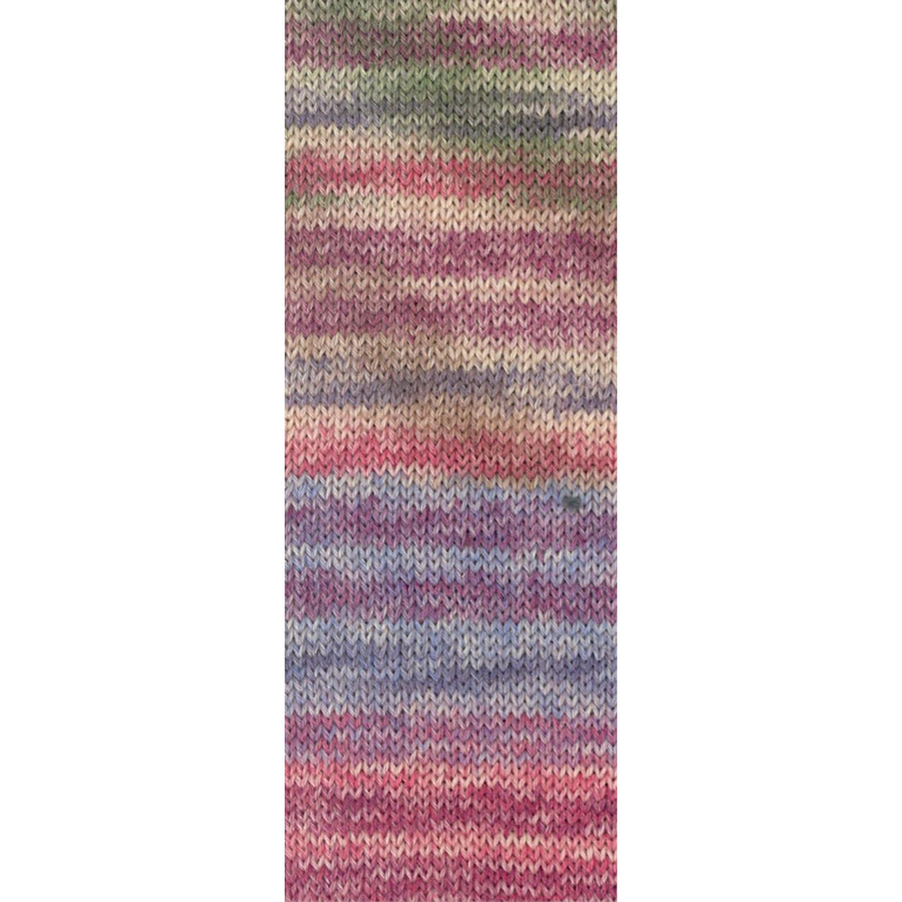 Meilenweit 100 Alpaca Print 2110 Rosa/Himbeer/Weinrot/Graugrün/Petrol/Pflaume/Beige/Jeans/Graublau/Hellgrau