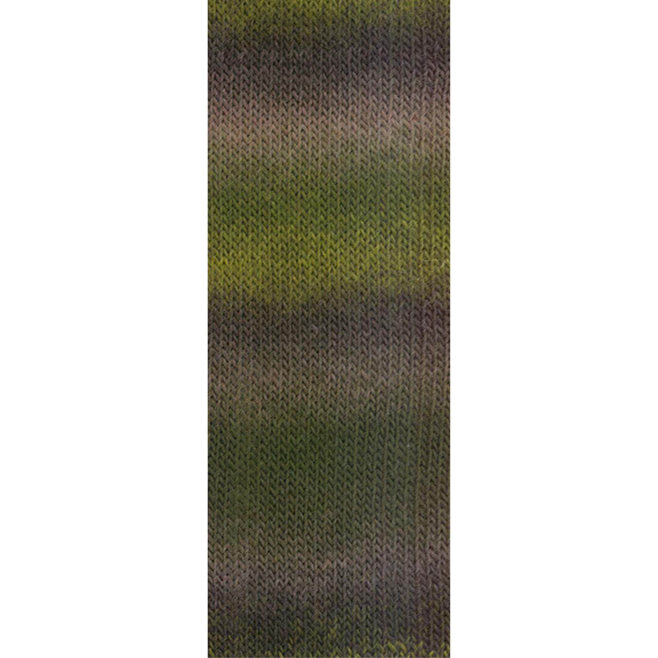 Meilenweit 100 Color Mix Soft 8063 Dunkel-/Laub-/Wald-/Moos-/Grau-/Hellgrün