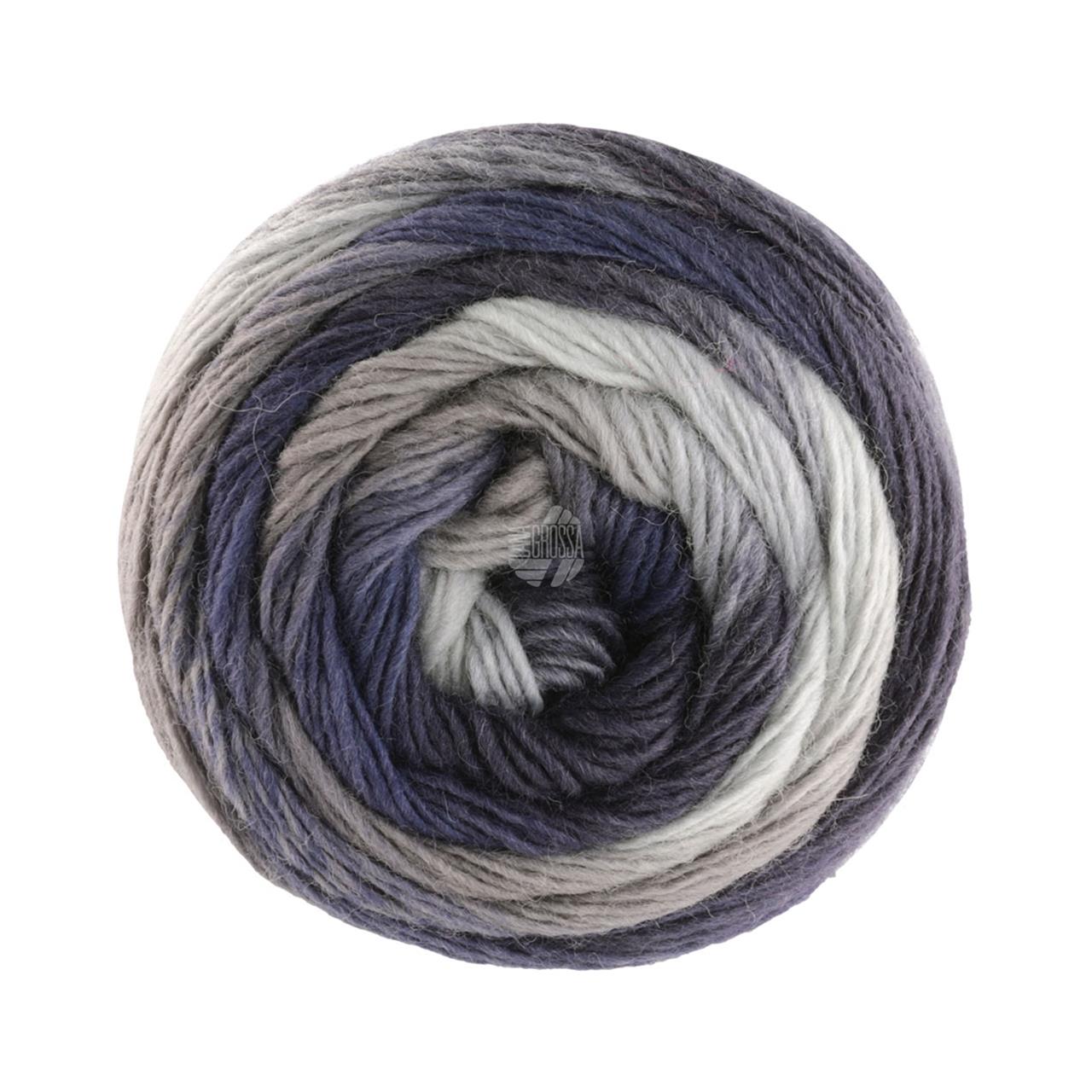 Meilenweit 100 Color Mix Soft 8064 Dunkel-/Maus-/Graphit-/Blaugrau/Stahlblau